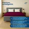 AM Qualitätsmatratzen | Premium Spannbettlaken 120x180  cm Produktbild-Vorschau 2