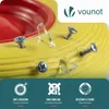 VOUNOT® Schubkarrenrad Pannensichere 4.80/4.00-8 mit Achse, Produktbild-Vorschau 5