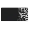 MuchoWow® Mauspad Mousepad Tiere - Zebra - Schwarz - Weiß Produktbild-Vorschau 1