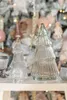 Skleněný vánoční stromek Clayre & Eef Ø 7x16 cm Náhled obrázku produktu 3