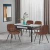 WOLTU 2er-Set Esszimmerstühle Polsterstuhl Kunstleder Produktbild-Vorschau 2