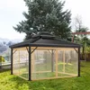 Topchances Gazebo Universal Replacement Mosquito Net (pouze Náhled obrázku produktu 3