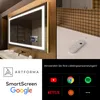 Artforma Badspiegel SMART 160x80 cm - mit LED Beleuchtung - Produktbild-Vorschau 4