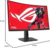 Asus Xg32wcms 32´´ Qhd Va Wled 280hz Gaming-monitor Rot One Produktbild-Vorschau 8