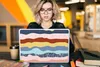 MuchoWow® Laptop Aufkleber Sticker Cover Design - Linien - Produktbild-Vorschau 5