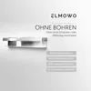 ELMOWO - Edelstahl Handtuchregal ohne Bohren für 5 Produktbild-Vorschau 2