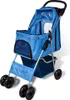 vidaXL Hundewagen Hundebuggy Blau Náhľad obrázku produktu 2