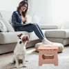 Klapphocker Kunststoff Ein Stück, Nude Pink, Klein Für Produktbild-Vorschau 2
