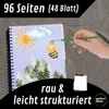 perfect ideaz 96 seitiges A4 Skizzenbuch schwarz, Produktbild-Vorschau 3