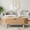 Table basse Merax, réglable en hauteur, avec 2 portes Voir les images du produit 7