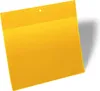 DURABLE Neodym-Magnettaschen A4 quer 10 St., gelb 174804 Produktbild-Vorschau 1