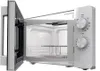 An open white Hisense microwave oven shown from a side angle against a white background. Anteprima dell’immagine prodotto
