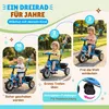 Spielwerk® Tricycle 2en1 Bleu enfants barre de poussée Voir les images du produit 4