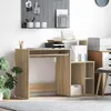 vidaXL Schreibtisch Sonoma-Eiche 120,5 x 44 x 88,5 cm Produktbild-Vorschau 2