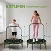 SPORTNOW Fitness Trampolin klappbar Ø114cm Mini Trampoline Produktbild-Vorschau 4