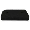 A black foam filter is shown against a white background. Produktbild-Vorschau