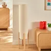 Stehlampe RAFA mit Textilschirm und Holzbeinen, Ø 24 x 107 Produktbild-Vorschau 2
