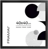 Rám na fotografie FRAMAI® 40 x 40 cm, čierny, z MDF, Náhľad obrázku produktu 1