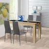H.J WeDoo 140 x 70 x 75cm stůl jídelní stůl, kuchyňský Náhled obrázku produktu 5