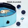 Piscina per cani Fudajo 60 x 20 cm piscina antiscivolo per Anteprima dell’immagine prodotto 10