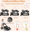GOPLUS 4-in-1 Lauflernhilfe, Höhenverstellbare & Faltbare Produktbild-Vorschau 3