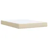 Boxspringbett mit Matratze Creme 140x200 cm Stoff Produktbild-Vorschau 11