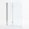 139x119 CM Badewannen Duschabtrennung aus Glas Produktbild-Vorschau 13
