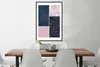 MuchoWow® Gerahmtes Poster Marmor - Sterne - Collage 60x90 Produktbild-Vorschau 3
