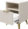 Comodino XELA - beige sabbia Anteprima dell’immagine prodotto 4