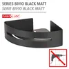 WENKO Turbo-Loc® Eckablage Mod. Bivio Black matt, aus Produktbild-Vorschau 2