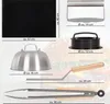 ONVAYA® Burger-Set ǀ 8 Teile inkl. Burgerpresse ǀ Produktbild-Vorschau 2