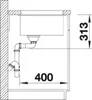 Blanco Unterbauspüle Subline 400-U - Waschbecken Unterbau Produktbild-Vorschau 19