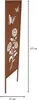 SIDCO Metallschild Rost Schild Gartenstecker Gartendeko Produktbild-Vorschau 6