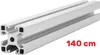 ALUMINIUM KONSTRUKTIONSPROFIL 40x40 R8 140cm ELOXIERT + Produktbild-Vorschau 13