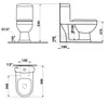 Aqualine PETIT Kinder-WC Kombi, Abgang Produktbild-Vorschau 10