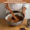Teigschaber Holz 28cm aus Teakholz, Sauerteig Zubehör, Produktbild-Vorschau 6