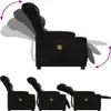 vidaXL Massagesessel Elektrisch Schwarz Kunstleder Produktbild-Vorschau 6