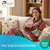 NYVI Ärmeldecke CozyBear - Kuscheldecke mit Ärmeln - TV Produktbild-Vorschau 4