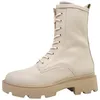Botas de cordones beige de la marca Gabor, ideales para uso Vista previa de la imagen del producto 1