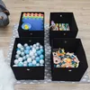 lot de 4 boîtes de rangement pour étagère Kallax 33x38x33 Voir les images du produit 4
