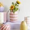 Kersten Vase STRIPES gelb | Ø12x18cm Produktbild-Vorschau 6