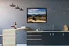 MuchoWow® Gerahmtes Poster Blick über das Land von der Produktbild-Vorschau 3