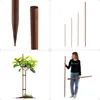 KADAX Holzstäbe 150 cm x 23 mm, 10er Set, Pflanzstäbe aus Produktbild-Vorschau 9