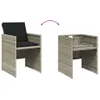 The Living Store 13-tlg. Garten-Essgruppe mit Kissen Produktbild-Vorschau 9