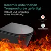 Mai & Mai Hänge WC Schwarz matt mit Softclose Sitz  | Wand Produktbild-Vorschau 3