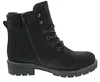 Zapatos de cordones negros para mujer de la marca Rieker, Vista previa de la imagen del producto 27