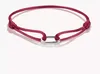 THOMAS SABO CONNECT Bracelet textile Rouge Voir les images du produit 1
