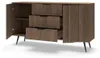 Sideboard Kommode LUPO 153 cm Eiche Dunin 3 Schubladen 2 Produktbild-Vorschau 7
