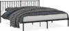 VidaXL 374442, Černá, 187 cm, 2,19 m, 90 cm, 1830 x 2130 Náhled obrázku produktu 1