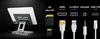 Reagle Tablet Ständer mit Docking Station Hub HDMI PD USB C Produktbild-Vorschau 7